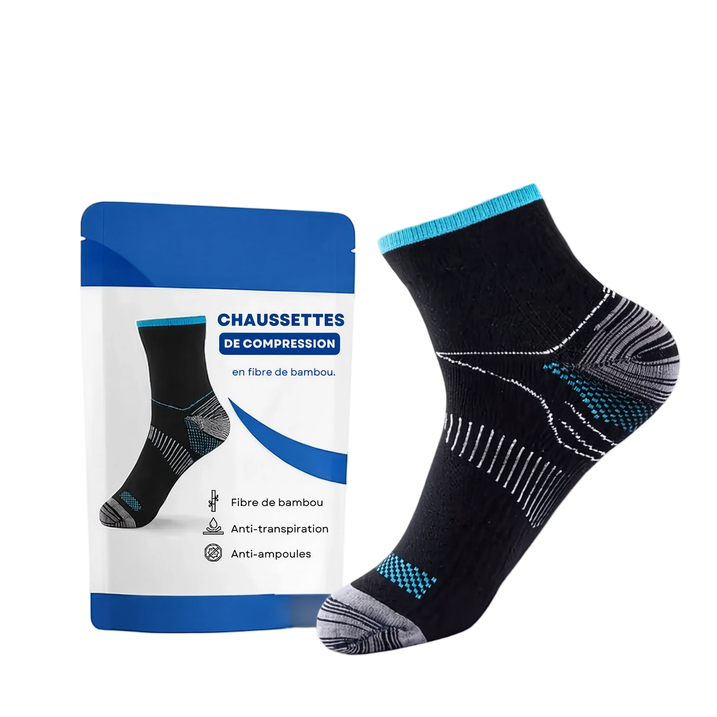 Paire de chaussettes de compression