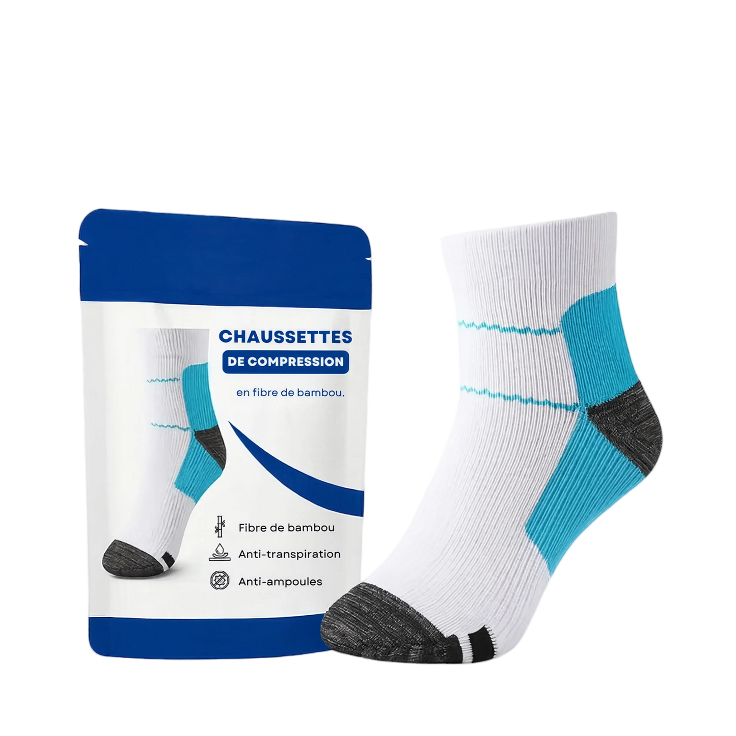 Paire de chaussettes de compression