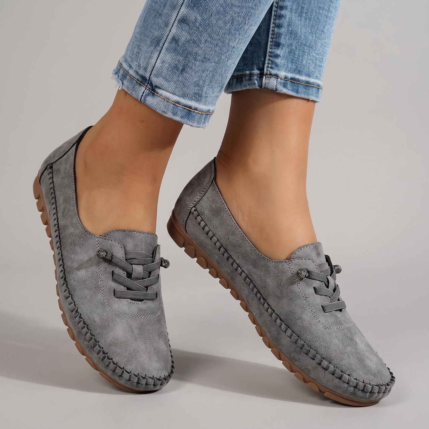 Céliane | Mocassins Confort en Cuir Souple