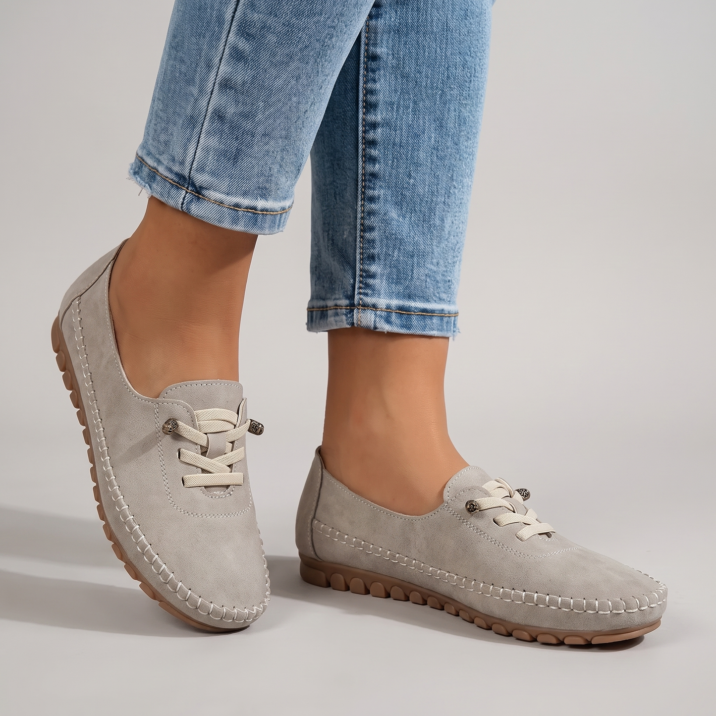Céliane | Mocassins Confort en Cuir Souple