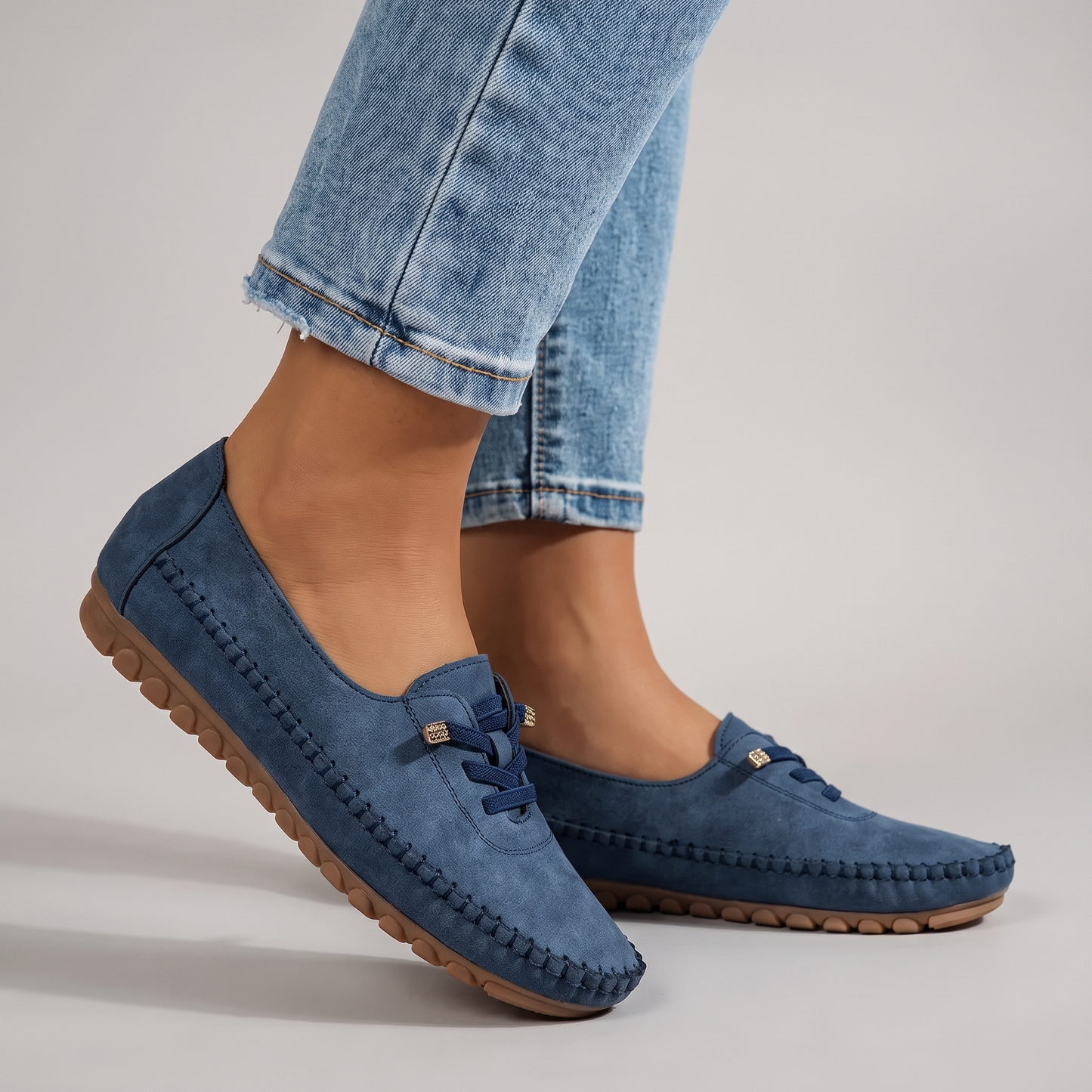 Céliane | Mocassins Confort en Cuir Souple