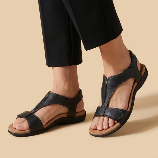Noémie | Sandales confort à fermeture ajustable